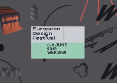 Warsaw to host the European Design Festival in June